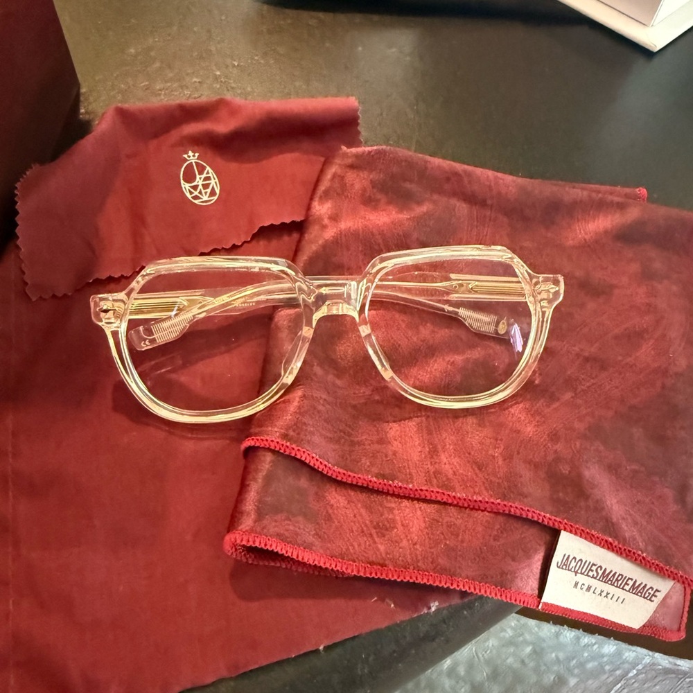 Jacques Marie Mage Clear Eyeglasses